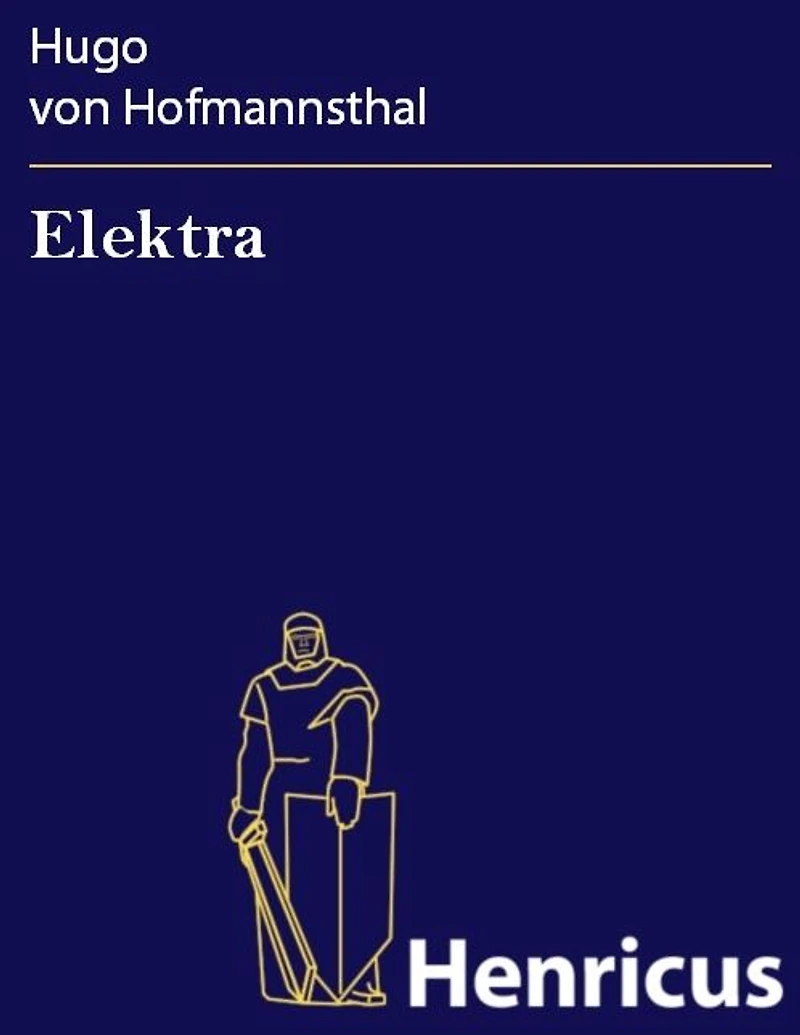Elektra: Tragödie einem Aufzug frei nach Sophokles
