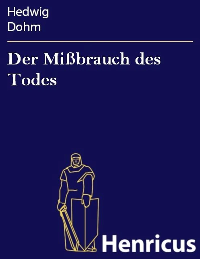 Der Mißbrauch des Todes: Senile Impressionen