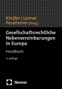 Gesellschaftsrechtliche Nebenvereinbarungen in Europa: Handbuch