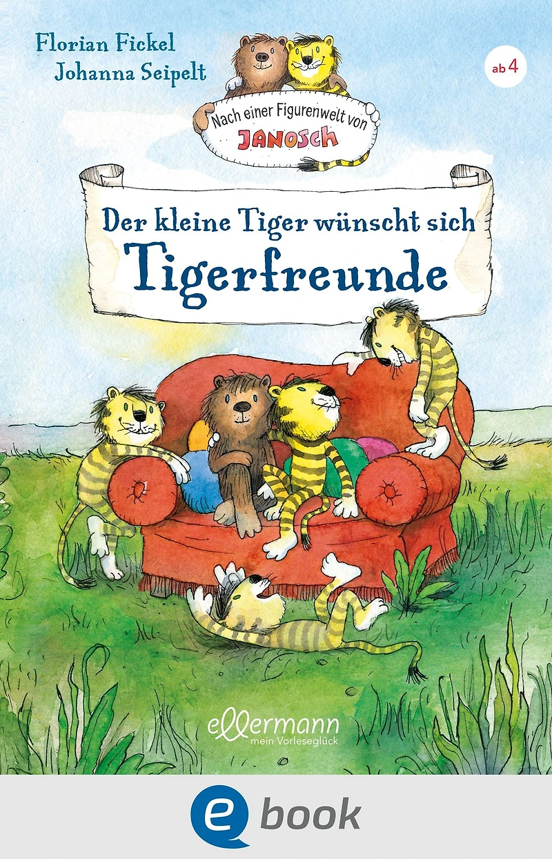 Nach einer Figurenwelt von Janosch. Der kleine Tiger wünscht sich Tigerfreunde (Abridged)