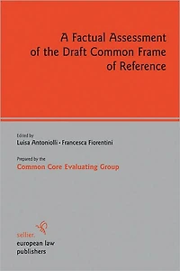 A Factual Assessment of the Draft Common Frame of Reference