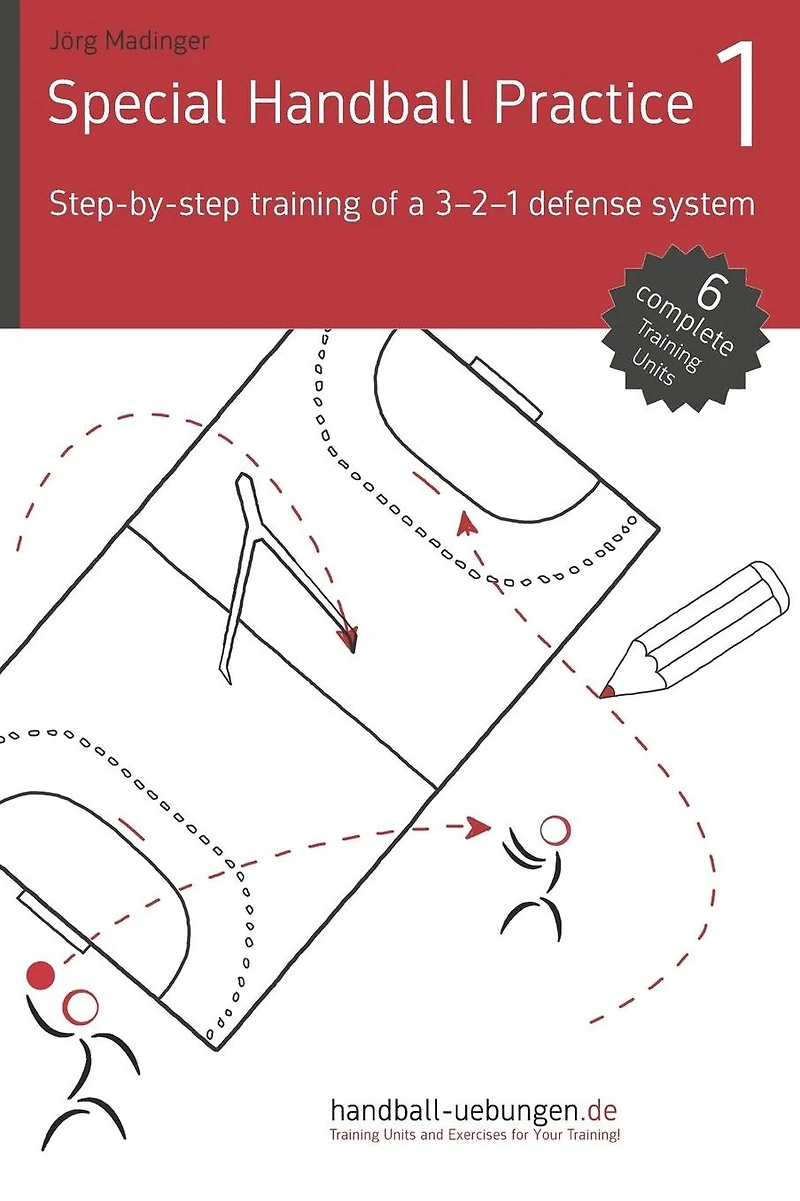 Special Handball Practice 1 - Step-by-step training of a 3-2-1 defense system
