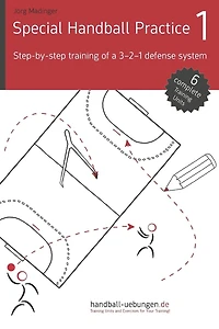 Special Handball Practice 1 - Step-by-step training of a 3-2-1 defense system