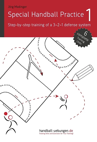 Special Handball Practice 1 - Step-by-step training of a 3-2-1 defense system