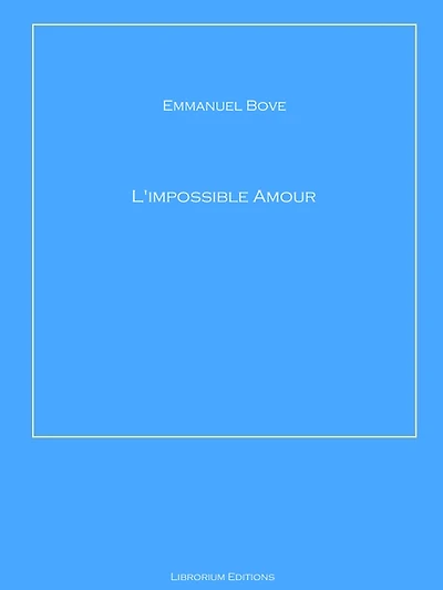 L'impossible amour