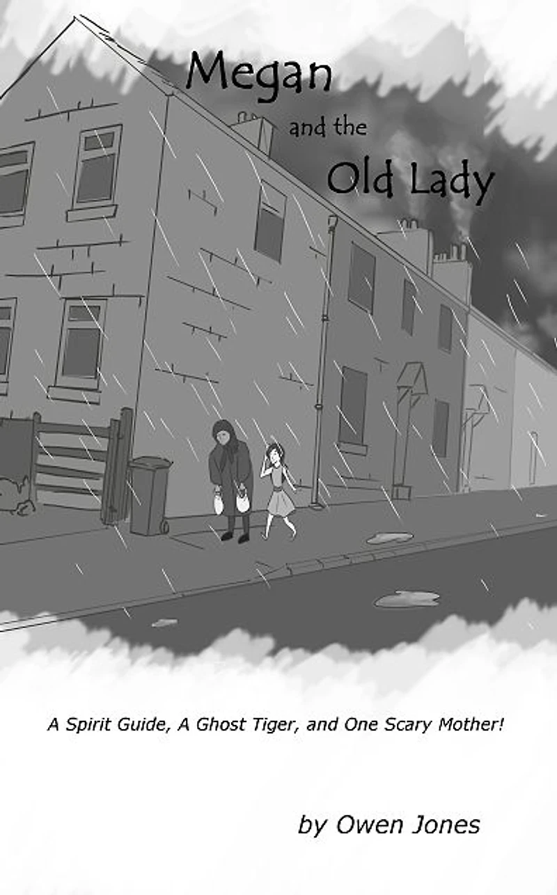 Megan And The Old Lady: A Spirit Guide, Ghost Tiger One Scary Mother!