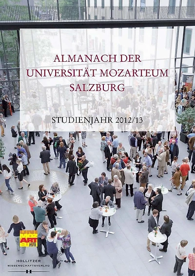 Almanach der Universität Mozarteum Salzburg: Studienjahr 2012/13