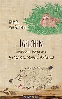 Igelchen auf dem Weg ins Eisschneewinterland