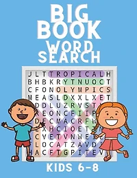 Big Book Word Search Kids 4-10