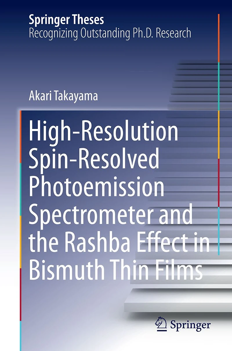 High-Resolution Spin-Resolved Photoemission Spectrometer and the Rashba Effect Bismuth Thin Films