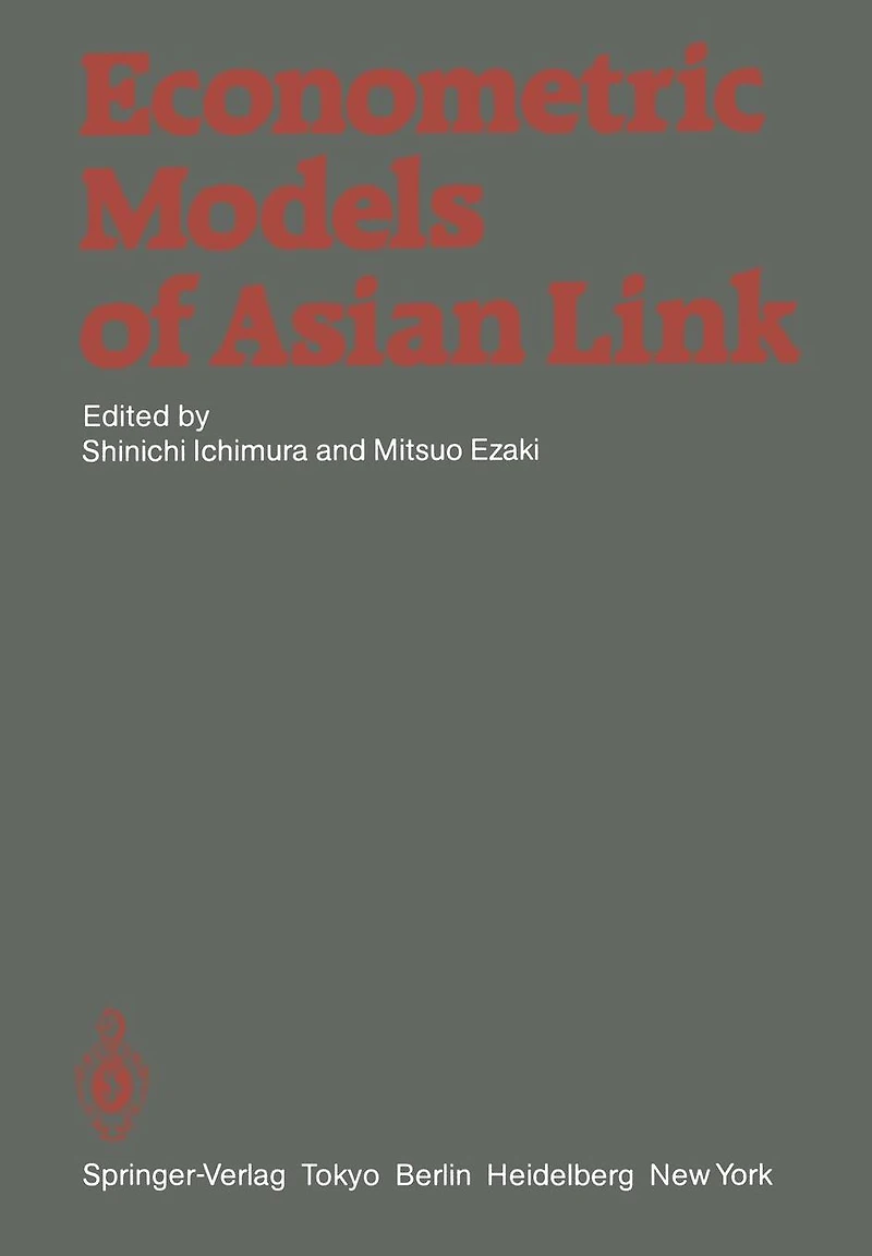 Econometric Models of Asian Link