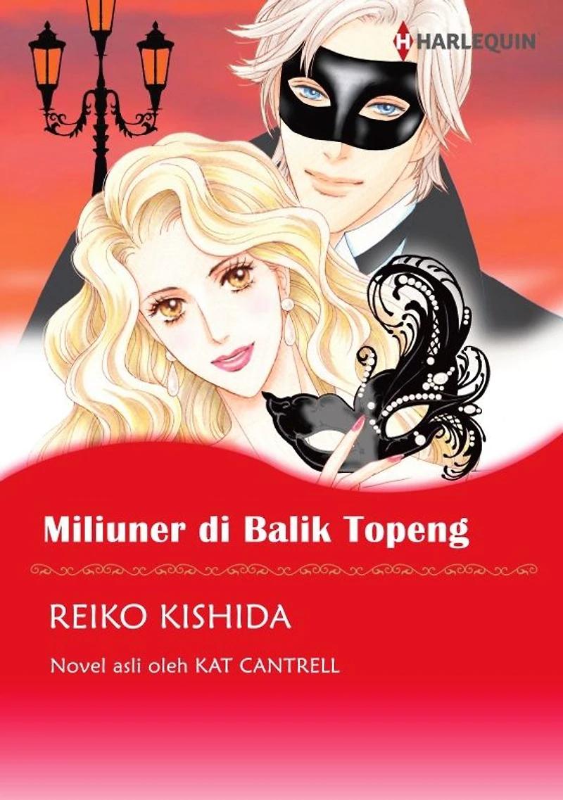 Miliuner di Balik Topeng: Harlequin comics
