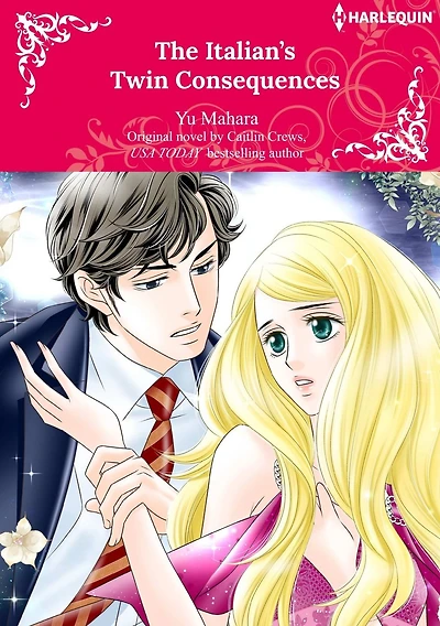 THE ITALIAN'S TWIN CONSEQUENCES: Harlequin comics