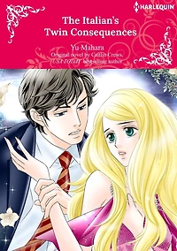 THE ITALIAN'S TWIN CONSEQUENCES: Harlequin comics