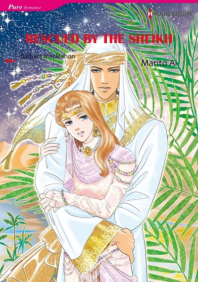 RESCUED BY THE SHEIKH: Harlequin comics