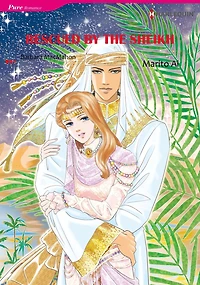 RESCUED BY THE SHEIKH: Harlequin comics