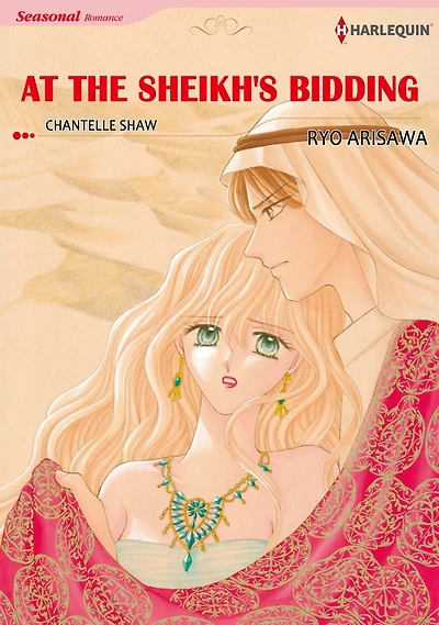 AT THE SHEIKH'S BIDDING: Harlequin comics