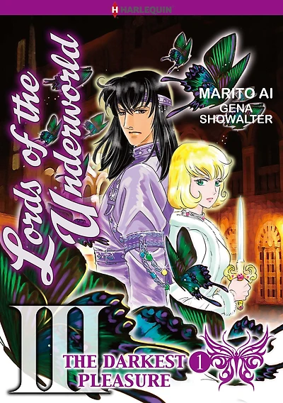 The Darkest Pleasure 1: Harlequin comics