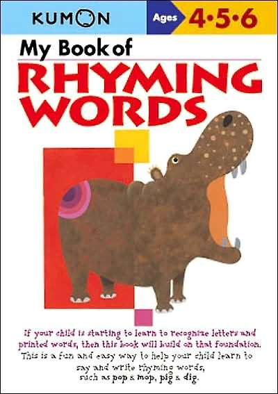 Kumon My Book of Rhyming Words