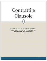 Contratti e clausole