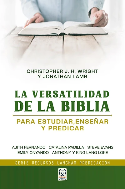 la versatilidad de Biblia: Para estudiar, enseñar y predicar