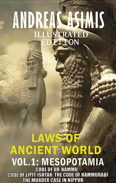 Andreas Asimis. Laws of Ancient World Vol. 1: Mesopotamia: Code of Ur-Nammu, Code of Lipit-Ishtar, The Code of Hammurabi, The murder case in Nippur