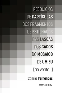 Resquícios de partículas dos fragmentos de estilhaços das lascas dos cacos do mosaico de um eu [ao vento.]