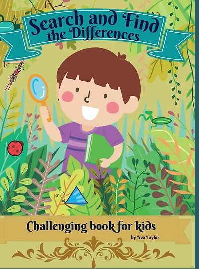 Search And find the Differences challenging Book For kids: Wonderful Activity Kids to Relax Develop Research skill. Includes 30 illustrations 7 di