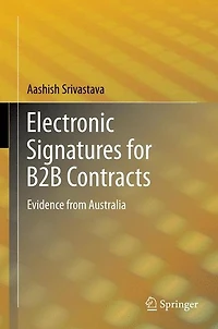 Electronic Signatures for B2B Contracts: Evidence from Australia