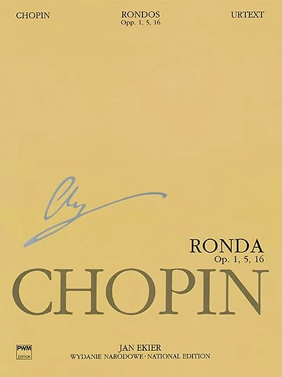 Rondos for Piano: Chopin National Edition Vol. VIIIA