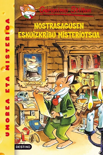 Nostrasagusen eskuizkribu misteriotsua: Geronimo Stilton Euskera 3