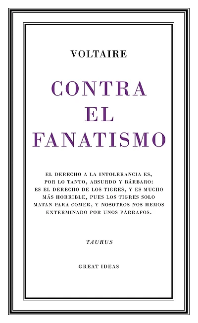 Contra el fanatismo religioso
