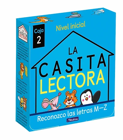 PHONICS IN SPANISH - La casita lectora Caja 2: Reconozco las letras M-Z (Nivel inicial) / The Reading House Set 2: Letter Recognition M-Z