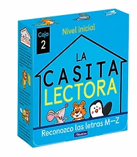 PHONICS IN SPANISH - La casita lectora Caja 2: Reconozco las letras M-Z (Nivel inicial) / The Reading House Set 2: Letter Recognition M-Z