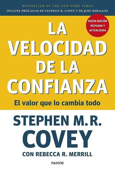 La velocidad de la confianza: El valor que lo cambia todo