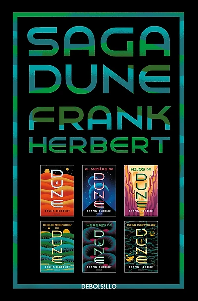Estuche Saga Dune 1-6. La mayor epopeya de todos los tiempos / Books The Greatest Epic Adventure of All Time (Boxed Collection)