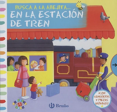 Busca a la abejita... En la estacion de tren