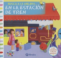 Busca a la abejita... En la estacion de tren