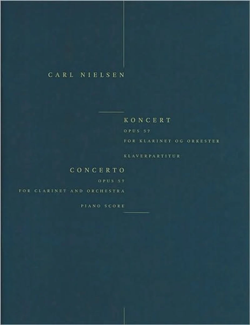 Clarinet Concerto Op. 57: Clarinet and Piano Reduction