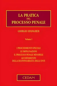 La pratica del processo penale. Volume I