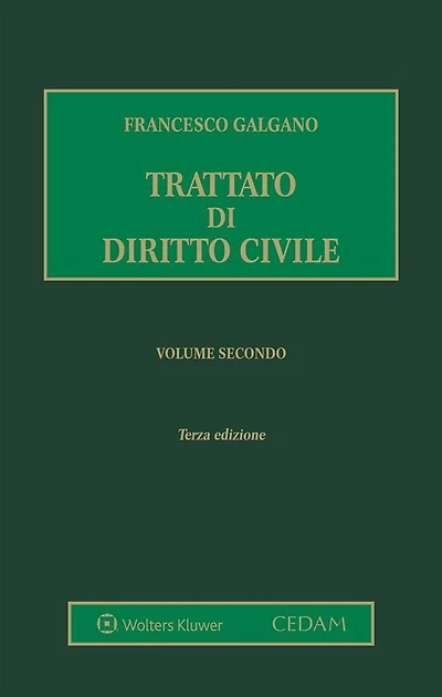 Trattato di diritto civile. Volume secondo