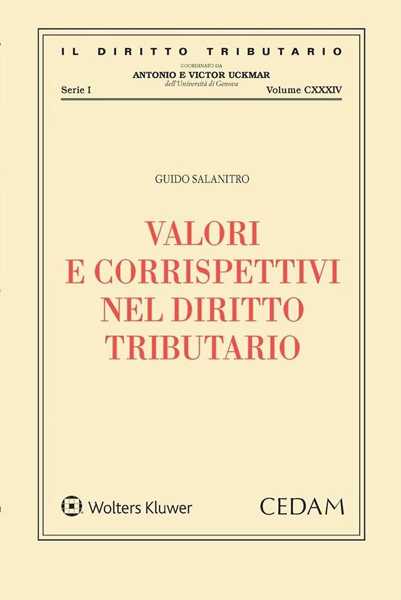 Valori e corrispettivi nel diritto tributario