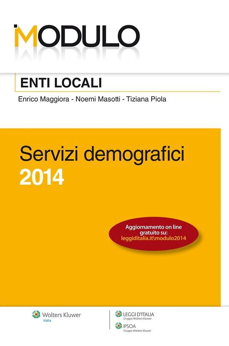 Modulo Enti Locali 2014 - Servizi demografici