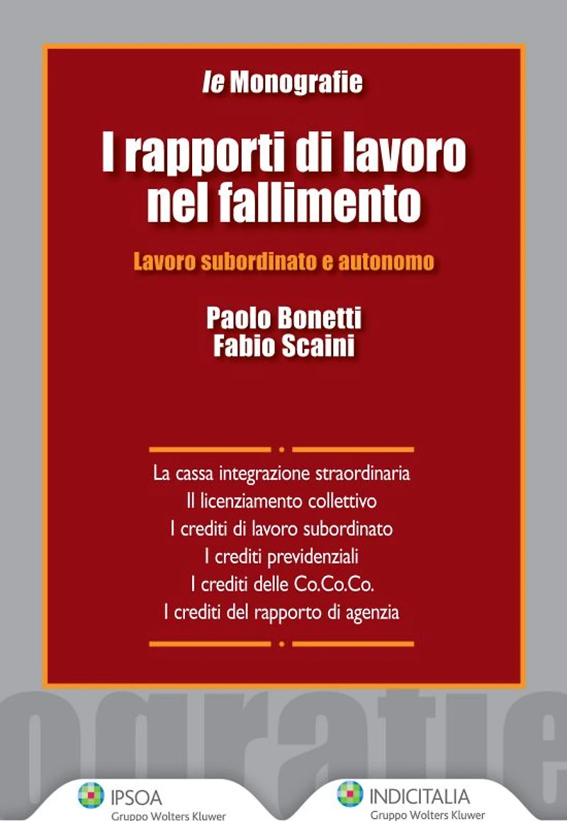 I rapporti di lavoro nel fallimento