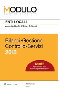 Modulo Enti Locali - Bilanci Gestione Controllo Servizi