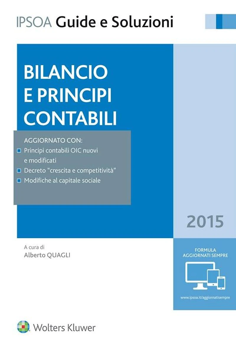 Bilancio e principi contabili