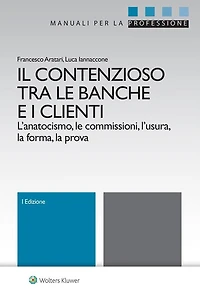 Il contenzioso tra le banche e i clienti: L'anatocismo, le commissioni, l'usura, la forma, la prova