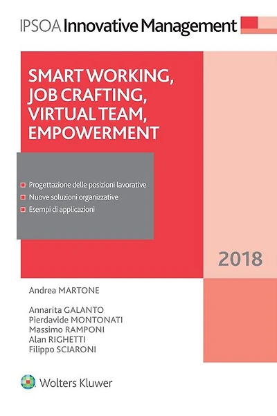 Smart working, Job crafting, Virtual team, Empowerment
