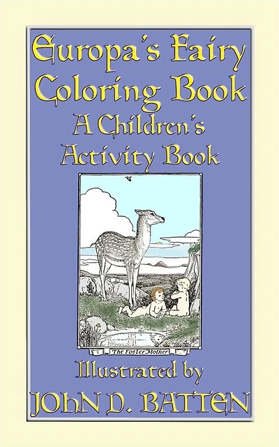 EUROPA'S FAIRY TALES COLORING BOOK - A Children's Activity Book