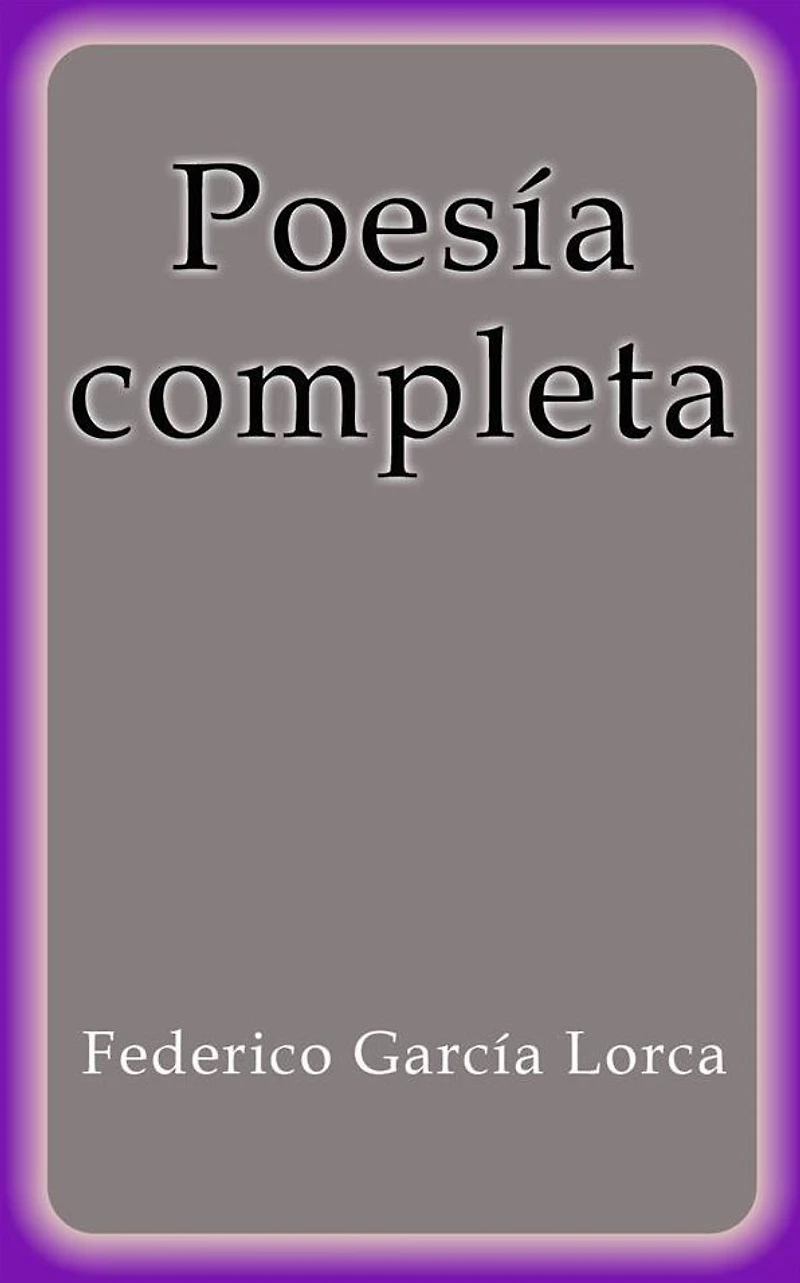 Poesía completa